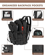 Azuldez 40L Military Tactical Backpack