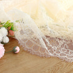 60" x 120" Ivory Lace Tablecloth