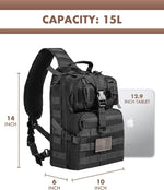 Azuldez 18.8L Tactical Backpack